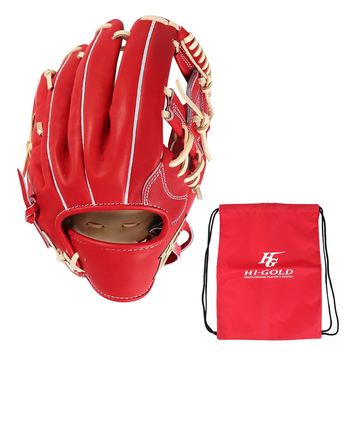 ハイゴールド（Hi-Gold）硬式用グラブ 二塁手・遊撃手用 野球グローブ 一般 技極 WKG-3294