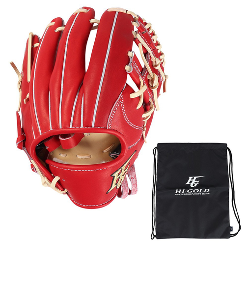 ハイゴールド（Hi-Gold）硬式用グラブ 内野手用 野球グローブ 一般 技極 WKG-3296