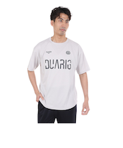 デュアリグ（DUARIG）サッカーウェア ドライプラスクール プラクティス 半袖シャツ 4S0027-SCWR-741ES GRY 冷感 速乾
