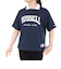 ラッセル（RUSSELL）襟付き カレッジ ワイド Tシャツ RBL24S1012 NVY