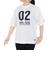 ラッセル（RUSSELL）ナンバリング ワイド Tシャツ RBL24S1014 WHT