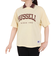 ラッセル（RUSSELL）襟付き カレッジ ワイド Tシャツ RBL24S1012 CRM