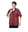 シアー半袖シャツ BU2345802 39 WINE