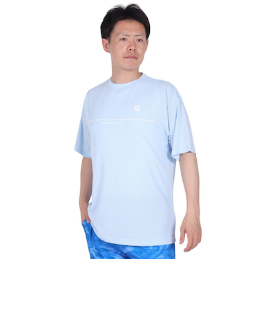 VIATEX DRY メッシュ Tシャツ CT4S0020-TR863-GRES LBLU