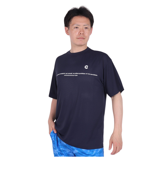 VIATEX DRY メッシュ Tシャツ CT4S0020-TR863-GRES NVY