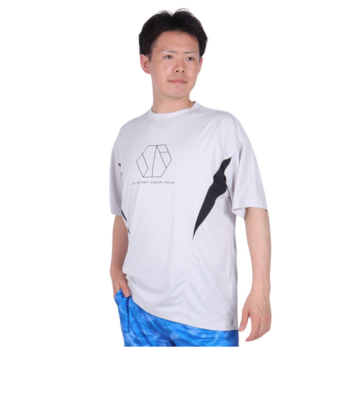 VIATEX DRY メッシュ Tシャツ CT4S0021-TR863-GRES GRY