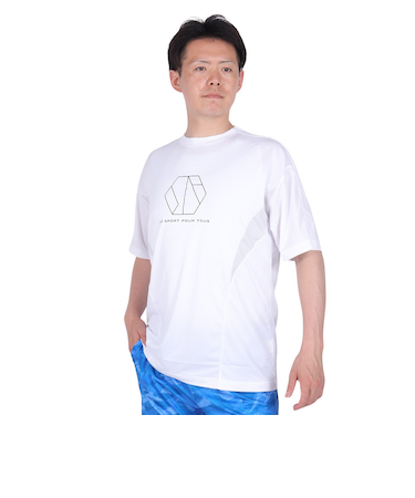 VIATEX DRY メッシュ Tシャツ CT4S0021-TR863-GRES WHT