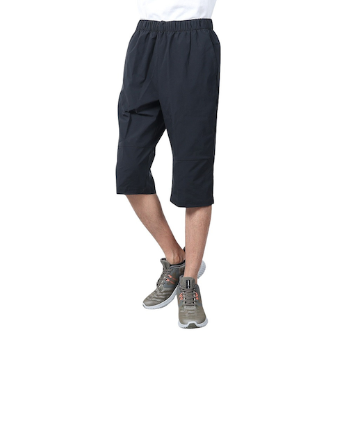 ドライプラス ウーブン カプリパンツ PT4S0039-TR866-GRTJ BLK