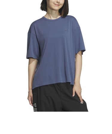 アディダス（adidas）ルーズフィット ダブルニット リラックス半袖Tシャツ JSY11-IM8720