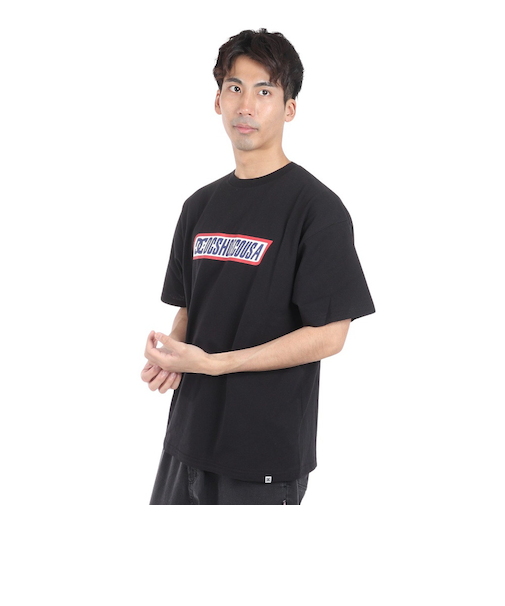 ディーシーシューズ（DC SHOES）24 PARALLELOGRAM 半袖Tシャツ 24SUDST242033YBLK
