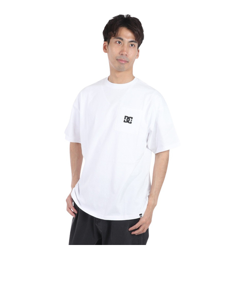 ディーシーシューズ（DC SHOES）24 HIDDEN 半袖Tシャツ 24SUDST242034YWHT