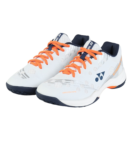 YONEX SHBA1EX バドミントンシューズ ホワイト/オレンジ YONEX SHBA1EX バドミントンシューズ ホワイト/オレンジ YONEX SHBA1EX