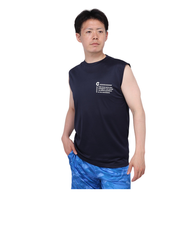 ドライプラス メッシュ ノースリーブ CT4S0032-TR863-GRES NVY