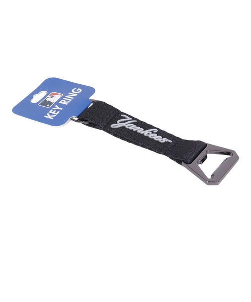 メジャーリーグ（MAJOR LEAGUE）MLB キーチェーン 栓抜きストラップ YK-KEY06/BLACK