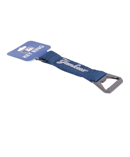 メジャーリーグ（MAJOR LEAGUE）MLB キーチェーン 栓抜きストラップ YK-KEY06/BLUE