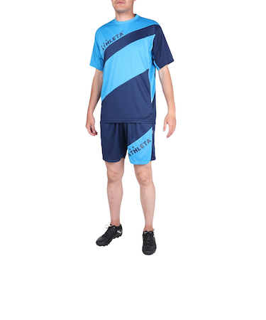 アスレタ（ATHLETA）サッカー フットサルウェア プラクティス 上下セット 2405 FSA/NVY