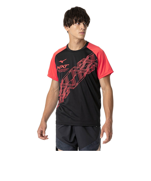 ミズノ（MIZUNO）陸上ウェア シャツ N-XTプラクティス 半袖Tシャツ U2MAB01596 速乾