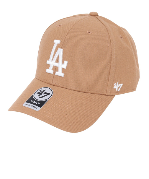フォーティーセブン（47）ロサンゼルス・ドジャース 47 MVP Camel キャップ B-MVP12WBV-QLA