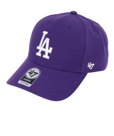 フォーティーセブン（47）ロサンゼルス・ドジャース MVP Purple キャップ B-MVP12WBV-PPA