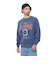 エクストララージ（XLARGE）MOTORS クルーネック スウェット トレーナー 101241012011-NAVY