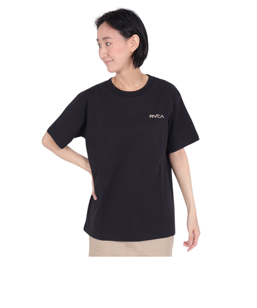 ルーカ（RVCA）tシャツ 半袖 ブラック 黒 サンセット ST 半袖Tシャツ BE043212 BLK