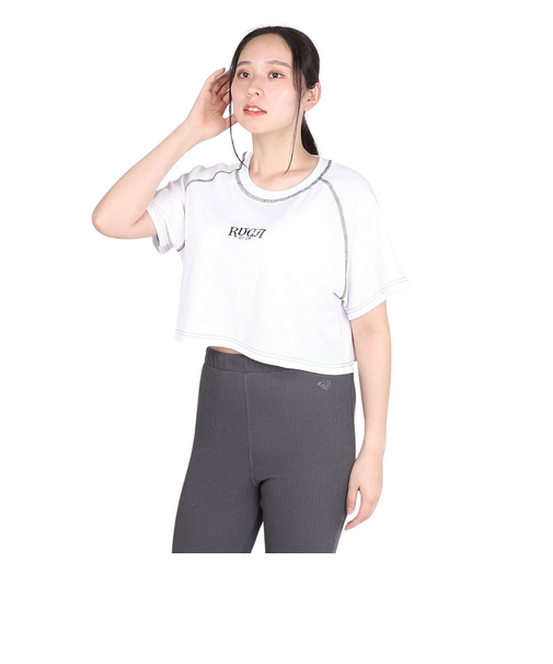 ルーカ（RVCA）カラーステッチ 半袖Tシャツ BE043216 WHT