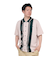 エクストララージ（XLARGE）ライク ニット 半袖 シャツ 101242013009-BEIGE