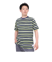 半袖 ストライプ Tシャツ SL24SSM-APP014-NVY
