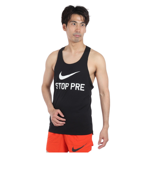 ナイキ（NIKE）ファスト ラン エナジー ランニング シングレット ノースリーブ シャツ FN3999-010