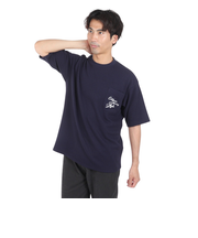 California ポケット付き半袖Tシャツ SL24SSM-APP012-NVY