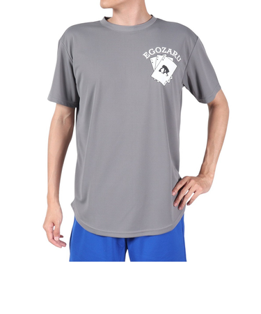 エゴザル（EGOZARU）バスケットボールウェア ドローカード Tシャツ EZST-S2434-046 速乾