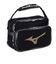 ミズノ（MIZUNO）エナメルバッグ 30L 黒 33JSB21209