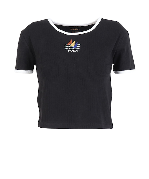 ルーカ（RVCA）KINNEY ST 半袖Tシャツ BE043217 BLK