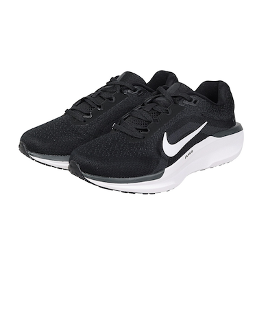 ナイキ（NIKE）ランニングシューズ  ウィンフロー 11 エクストラワイド ブラック FQ8794-001 スニーカー ジョギングシューズ