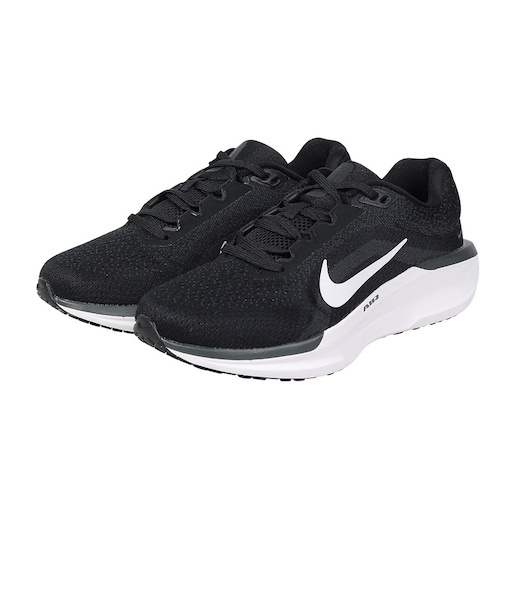 ナイキ（NIKE）ランニングシューズ  ウィンフロー 11 エクストラワイド ブラック FQ8794-001 スニーカー ジョギングシューズ