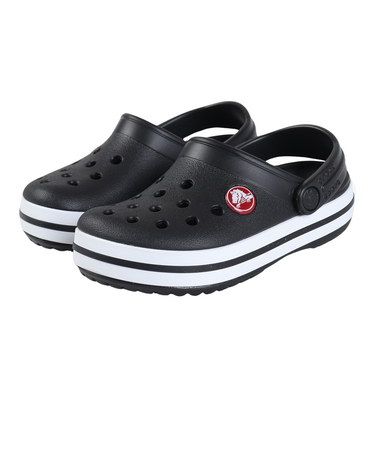 クロックス（crocs）ジュニアサンダル クロックバンドクロッグトドラー Black ブラック 207005-001 シャワサン 軽量 耐久性 お手入れ簡単