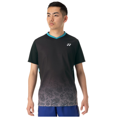 ヨネックス（YONEX）テニスウェア ユニゲームシャツ フィットスタイル 10604-007 速乾 UVカット