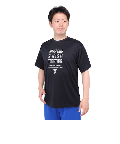 エックスティーエス（XTS）バスケットボールウェア ドライプラス ONCE I MODE A DEC 半袖Tシャツ 751TS4ES0005BLK 速乾