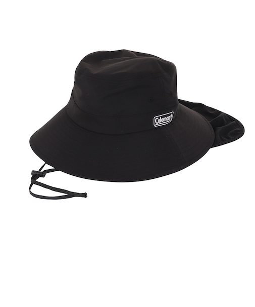 コールマン（Coleman）タレ付き アドベンチャーハット 187-0133 BLK