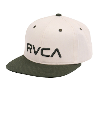 ルーカ（RVCA）TWILL SNAPBACKII キャップ BE041911 COV