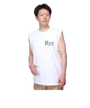 ライズ（RYZ）F.P.P ノースリーブ シャツ RZ10CD24SS0020 WHT