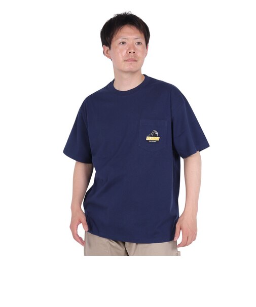 エクストララージ（XLARGE）SLANTED OG ショートスリーブ ポケット Tシャツ 101242011004-NAVY