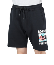 エアボーン（ARBN）SWEAT ハーフ パンツ AB24SSM-APP0411-BLK