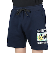 エアボーン（ARBN）SWEAT ハーフ パンツ AB24SSM-APP0411-NVY
