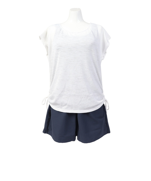 ジャクリーヌベール（Jacouelinebert）水着 4点セット 水着上下&Tシャツ&パンツ 940201BLU