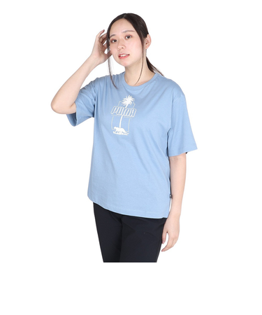 プーマ（PUMA）ESS+ パーム リゾート グラフィック 半袖 Tシャツ 683088 20 IDG