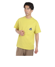 エクストララージ（XLARGE）SLANTED OG ショートスリーブ ポケット Tシャツ 101242011004-YELLOW