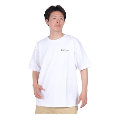 ルーカ（RVCA）SERIF 半袖 Tシャツ BE04A231 WHT