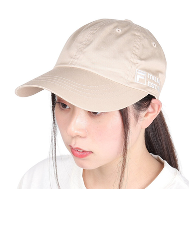 フィラ（FILA）ワイドブリム キャップ 24101320193970 ベージュ