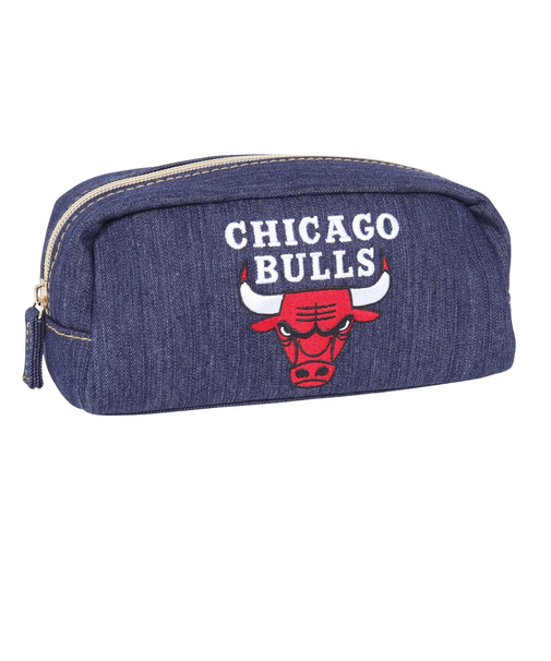 エヌビーエー（NBA）角型ポーチ デニム シカゴ・ブルズ NBA-041-BU